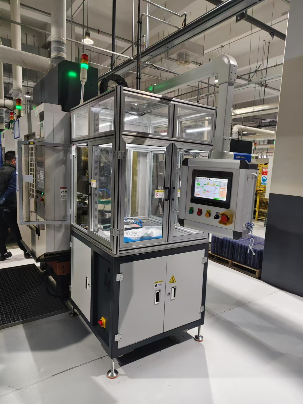 航空螺母CNC上下料設(shè)備2