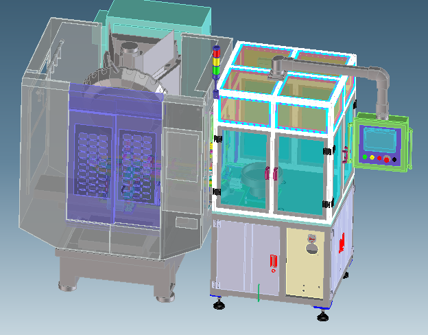 航空螺母CNC上下料設(shè)備